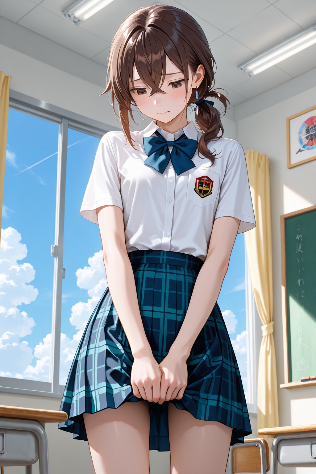 歩美 Summer School Uniform (5)
