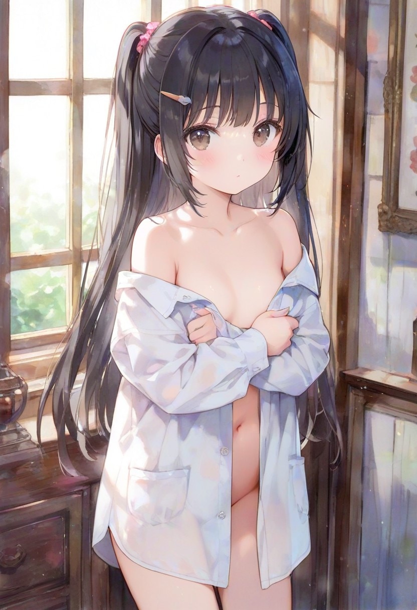 洋館の少女(水彩タッチ)(R-15)(15)