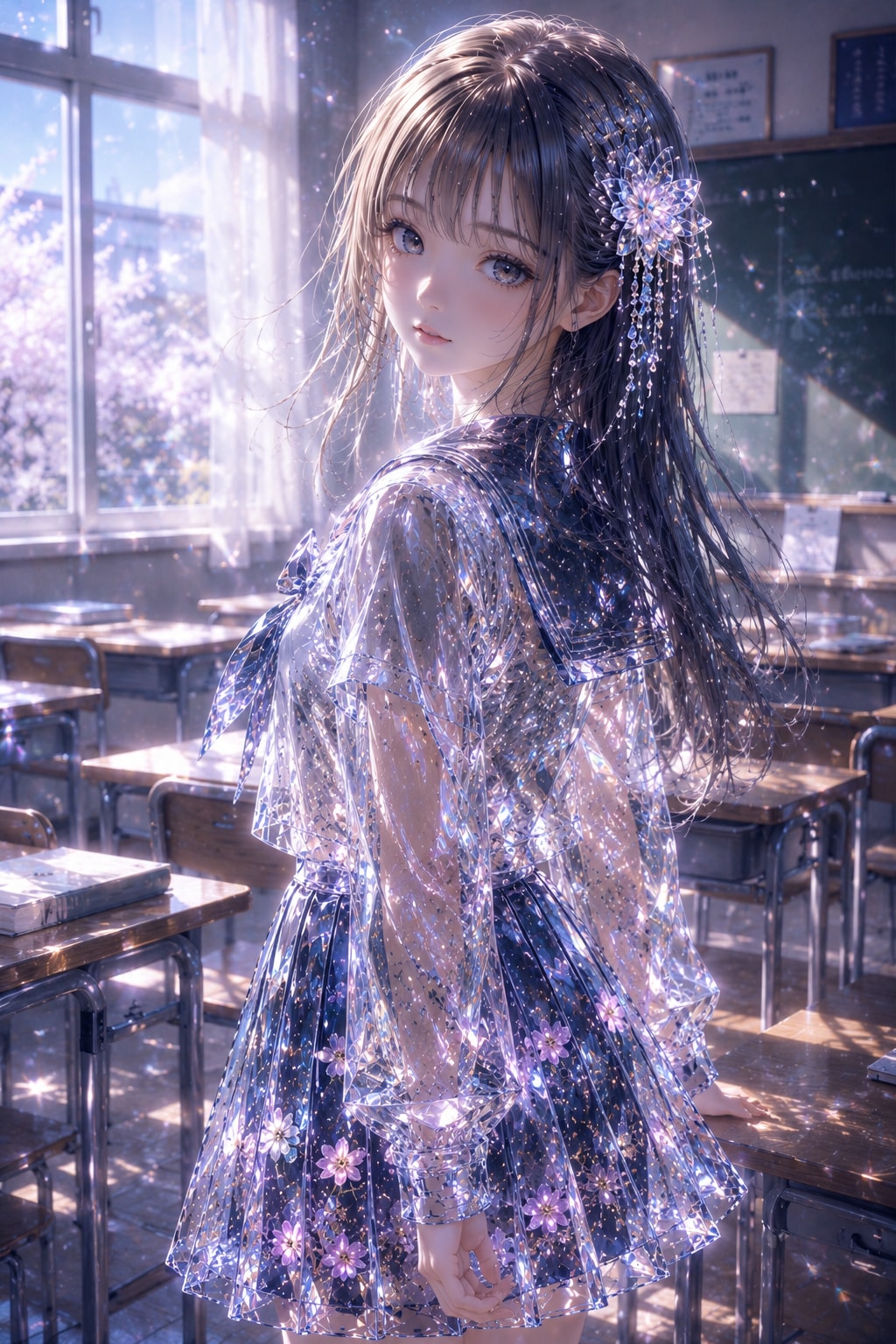 🌸 『硝子に咲く青春』 ✨