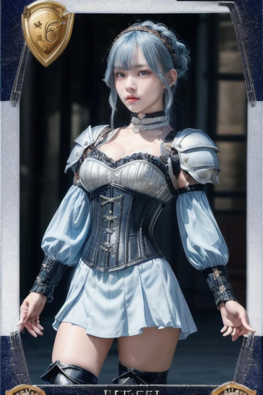 おぱ戦士のトレーディングカード