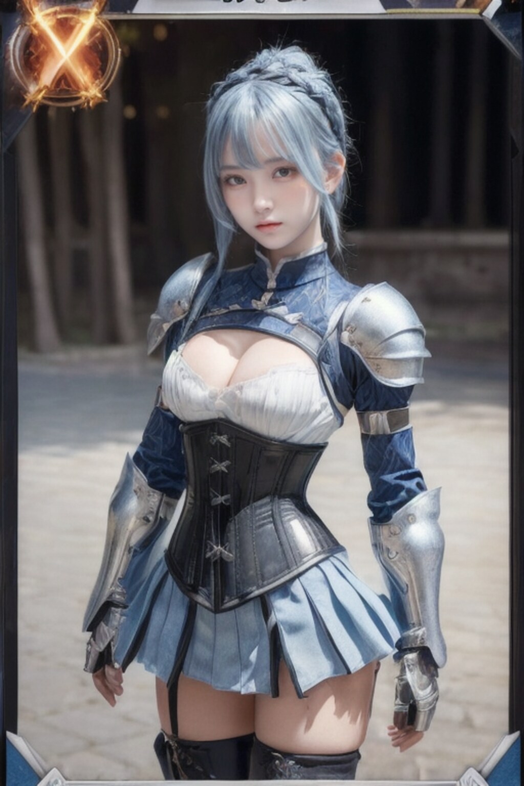 おぱ戦士のトレーディングカード