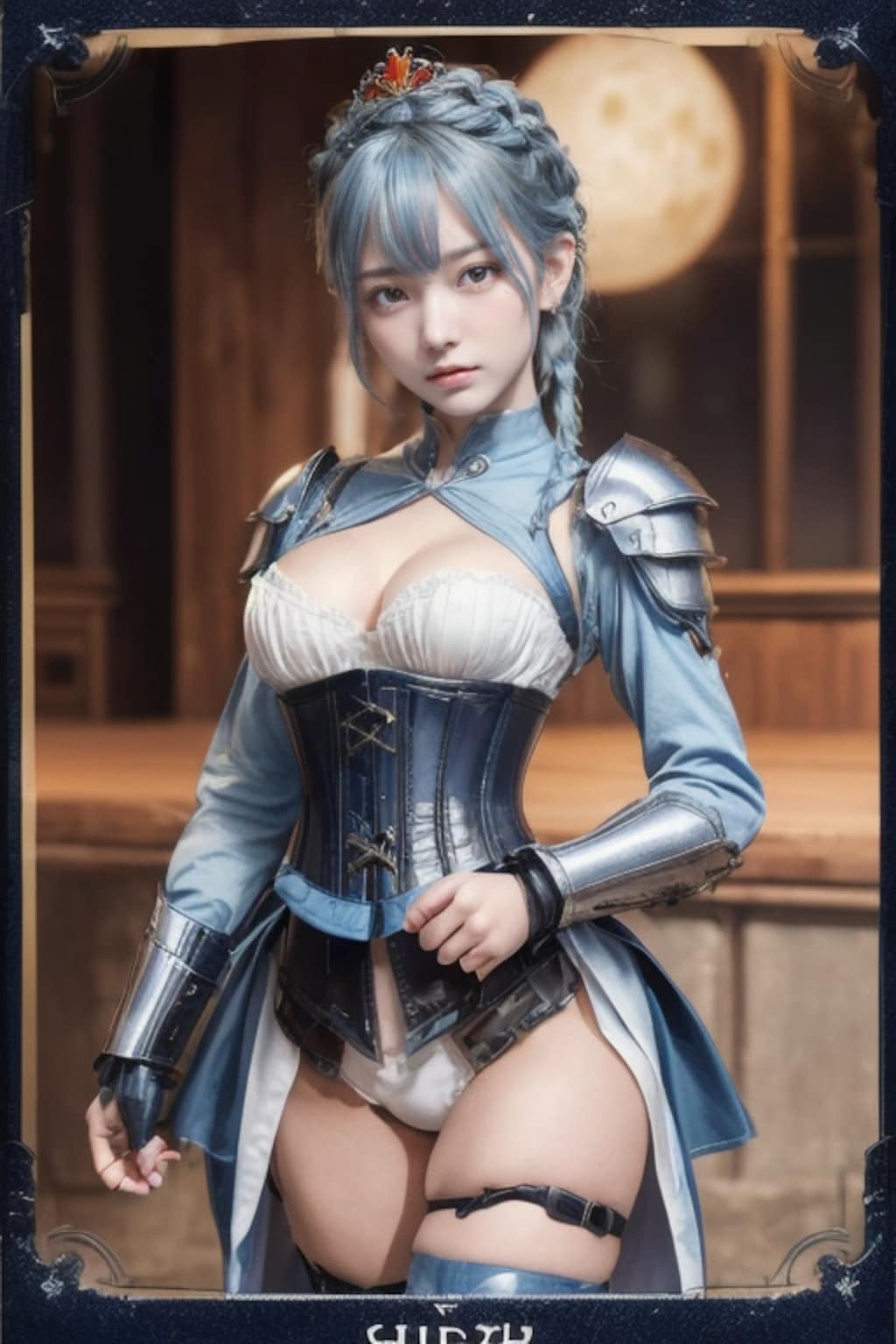 おぱ戦士のトレーディングカード