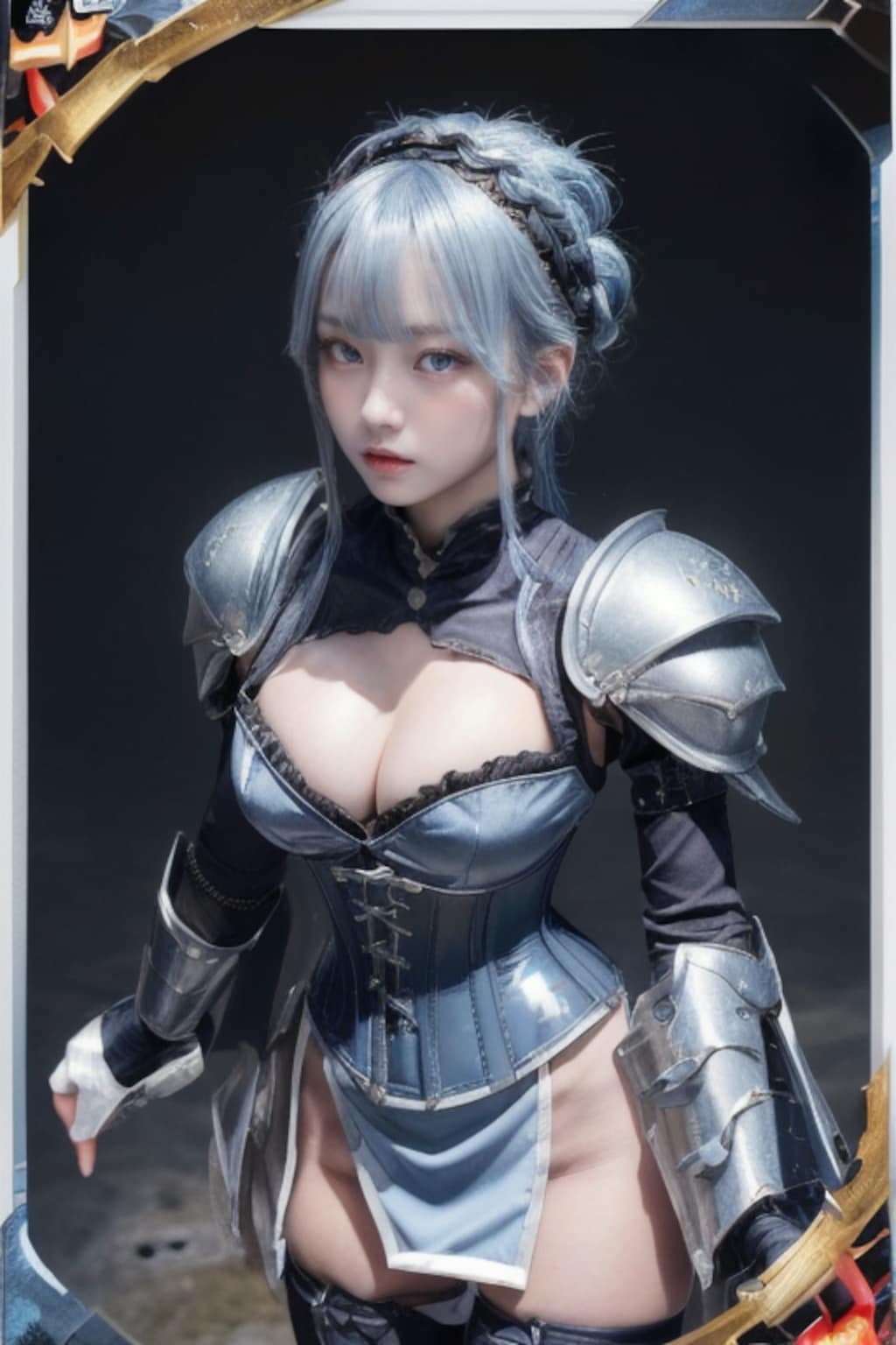 おぱ戦士のトレーディングカード