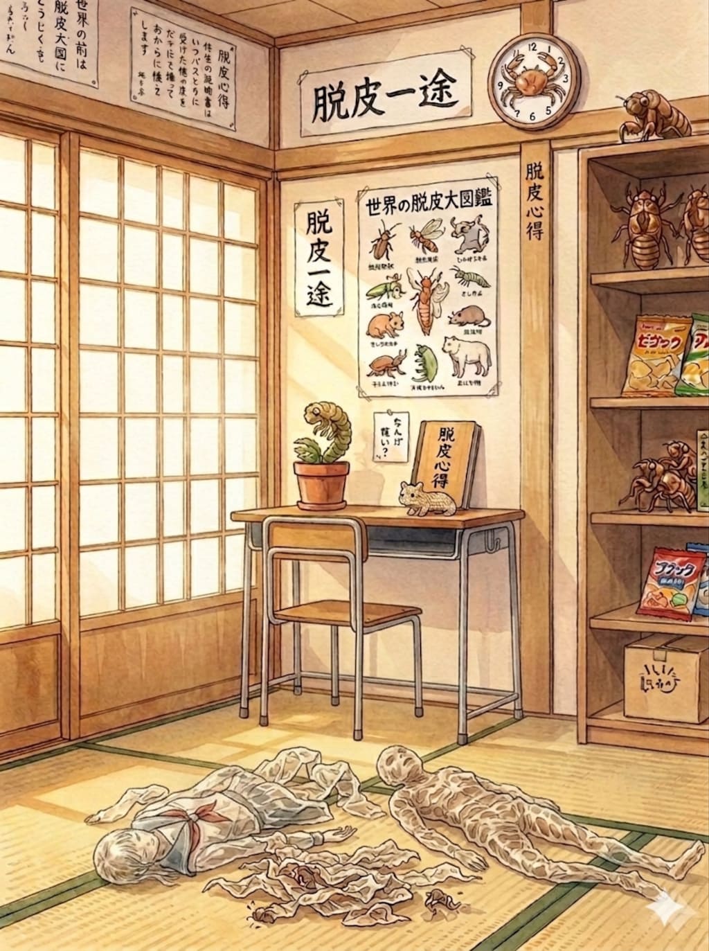 脱皮してみた（笑）