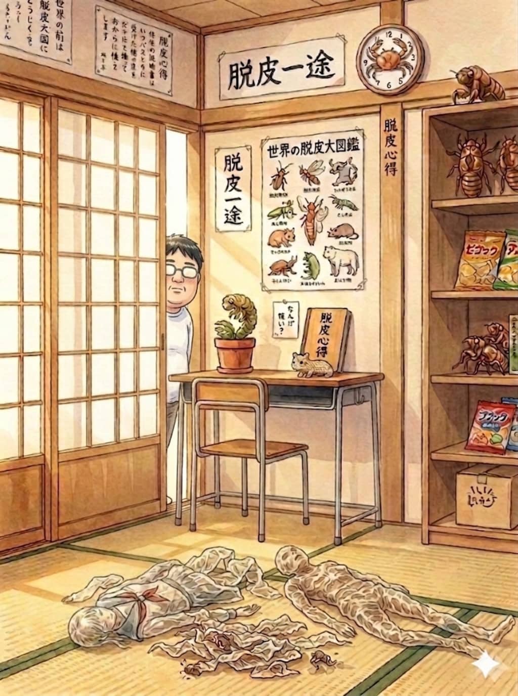 脱皮してみた（笑）