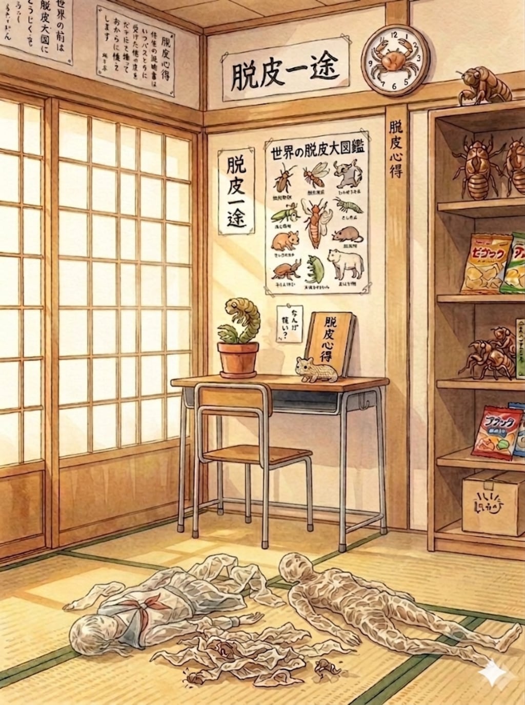 脱皮してみた（笑）