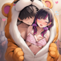 着ぐるみの中で 4枚目