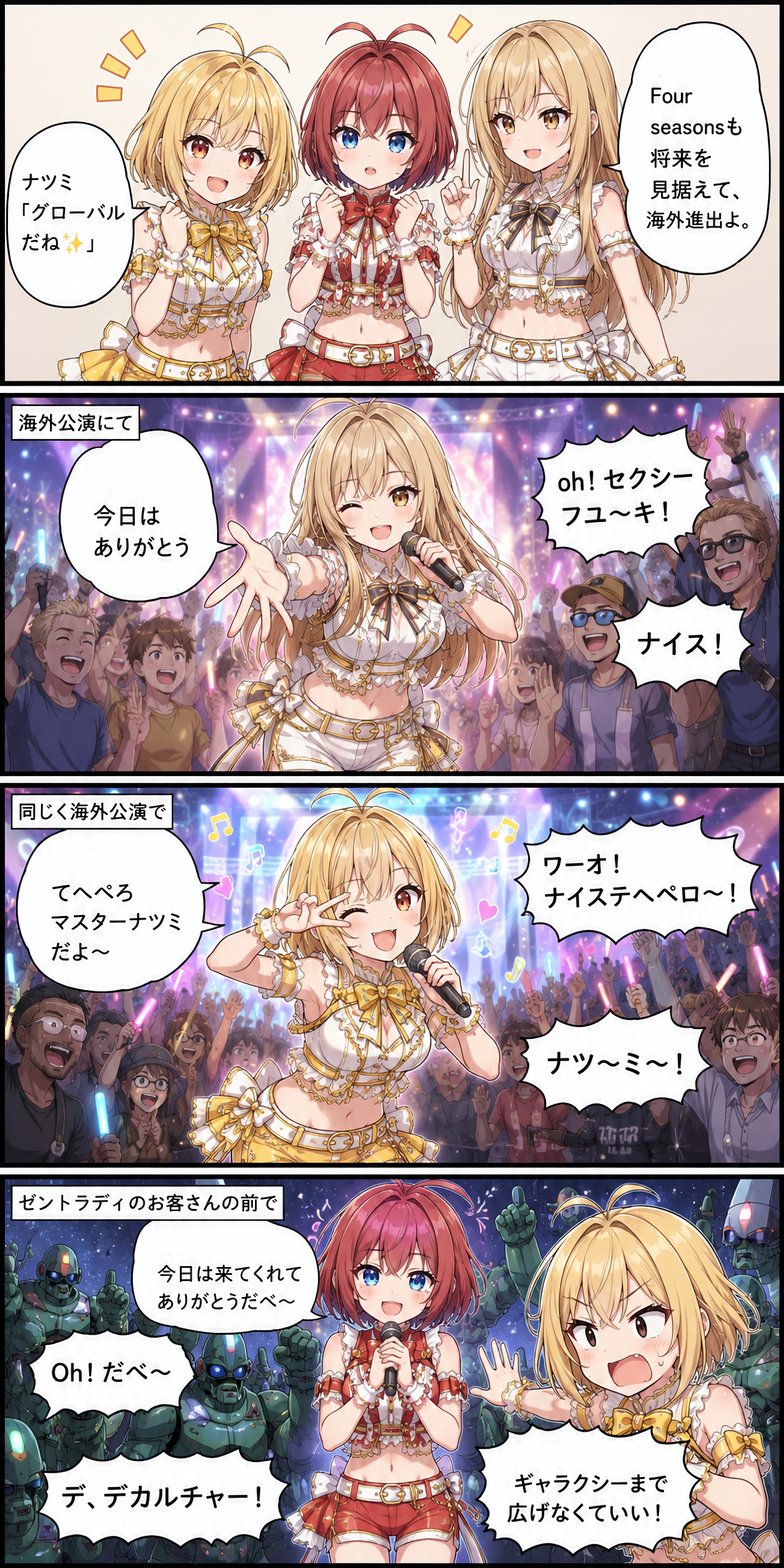 マイペースだよカエデちゃん〜Four seasons海外進出だべ？編