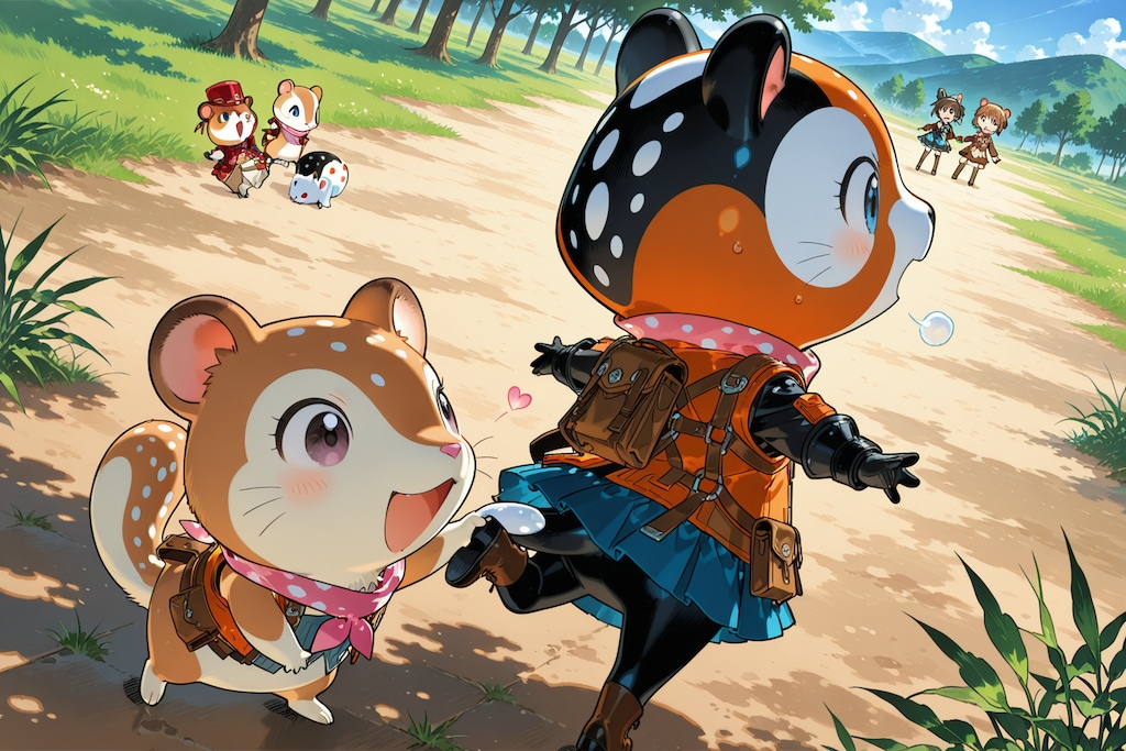 クオルちゃん　　んんっ！？　ノーパン！ノーパン！