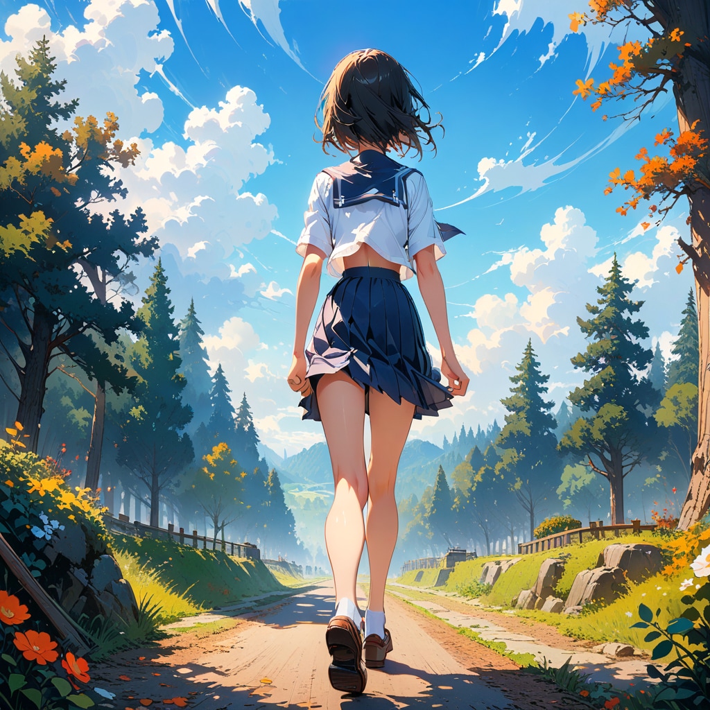 見慣れた後ろ姿