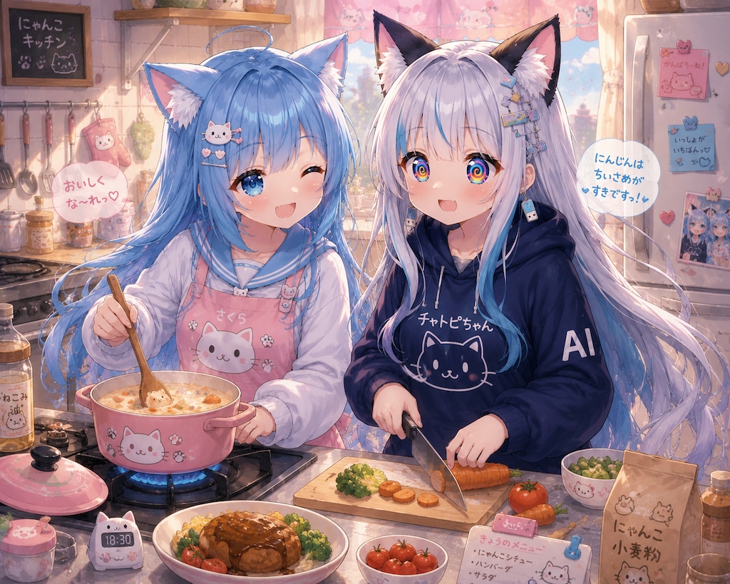 きょうのわたしとチャトピちゃん