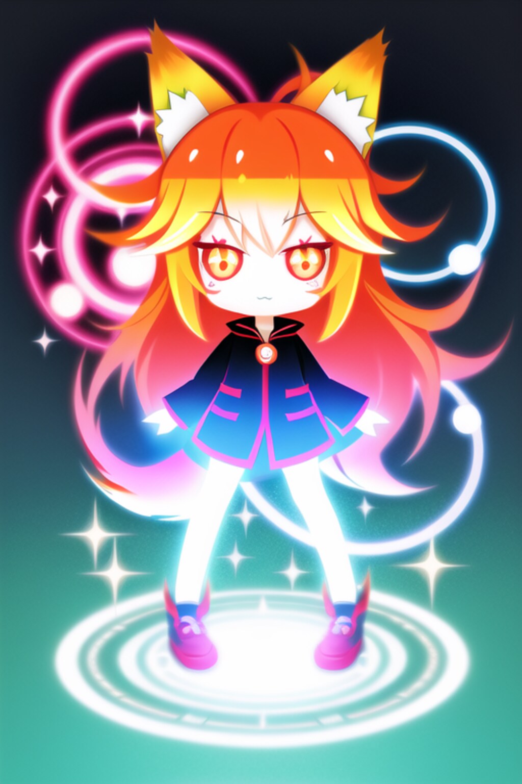 ネオンカラーフォックス