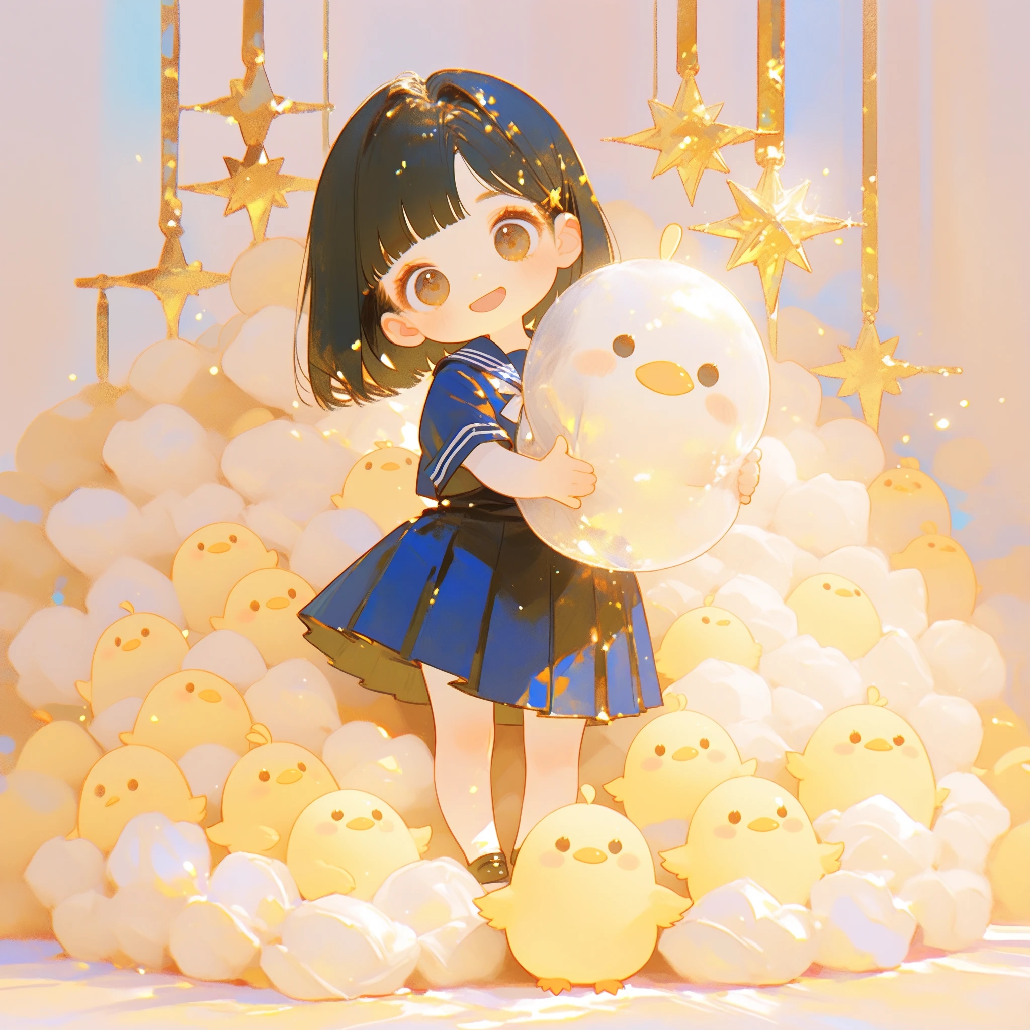 ピヨ風船🎈 | の人気AIイラスト・グラビア