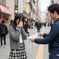 お嬢さん、何か落ちましたよ！ 2枚目