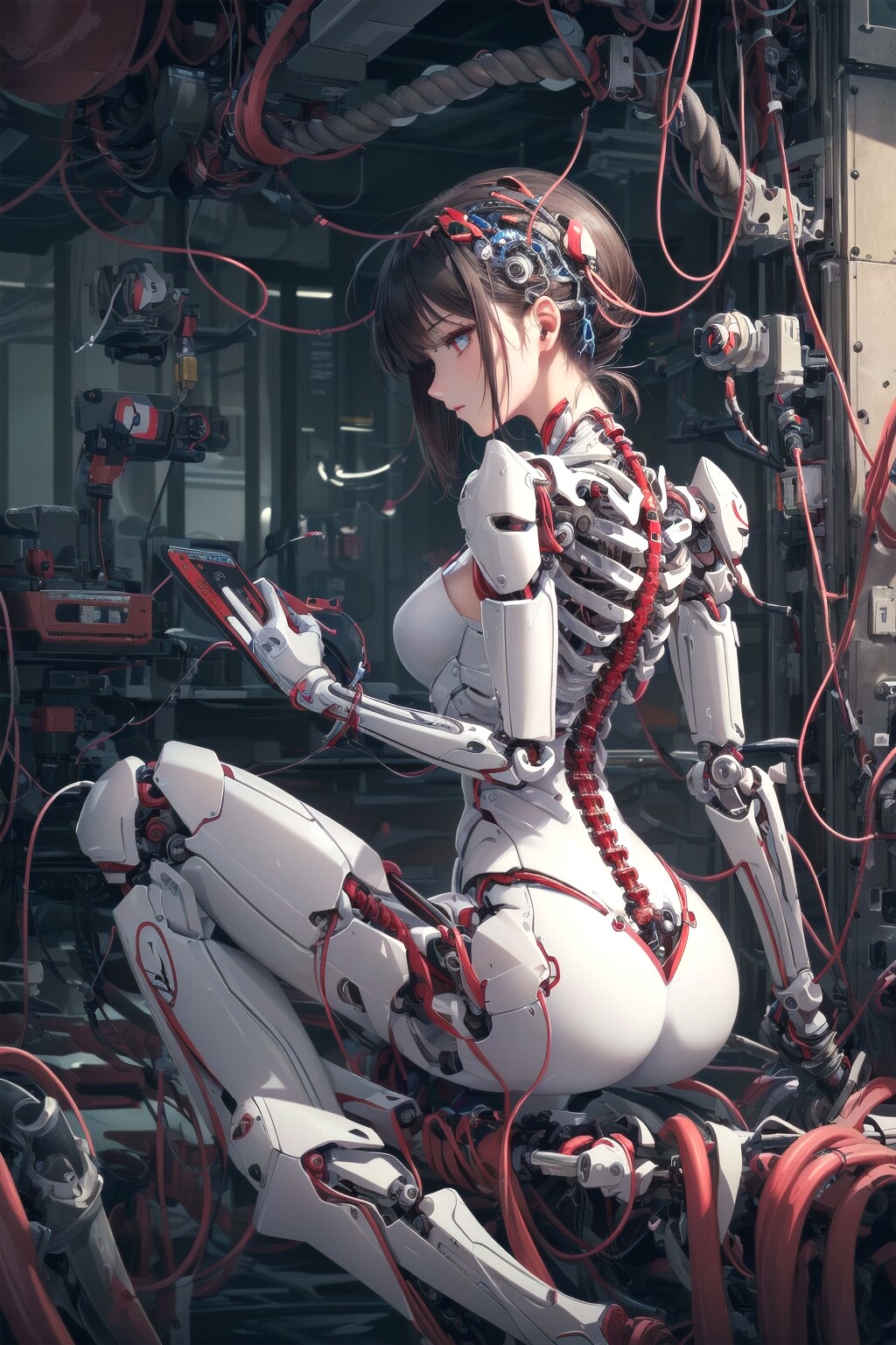 一方その頃、「ヒノイ」の軍事基地では「ノーマ」技師によりアンドロイドとオートマタが量産されていた。