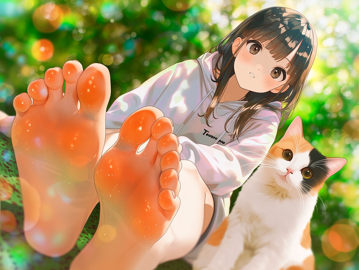 少女の足裏（５）niji7