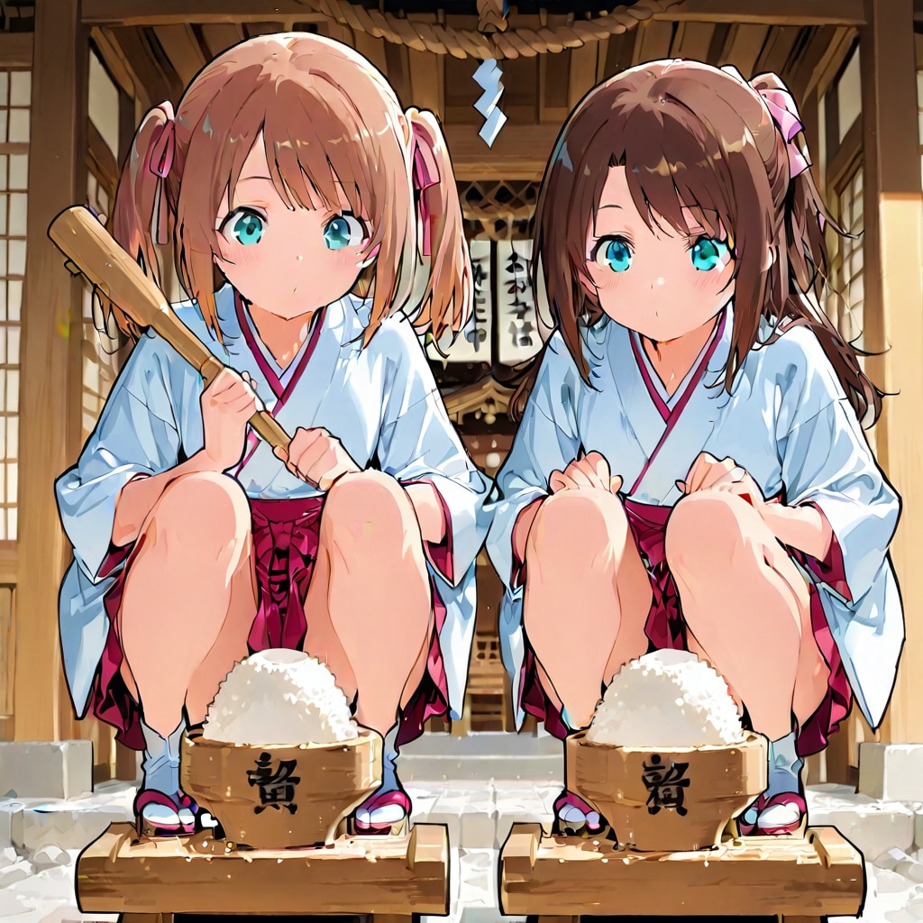 オコメ奉納儀式 | の人気AIイラスト・グラビア