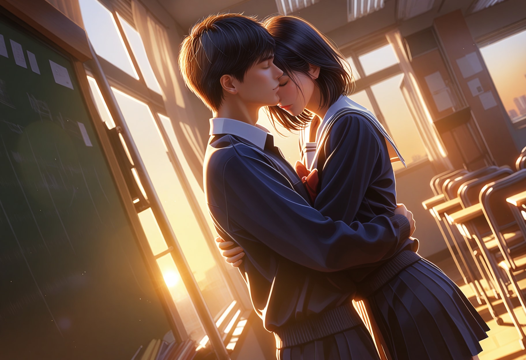 初恋 | の人気AIイラスト・グラビア