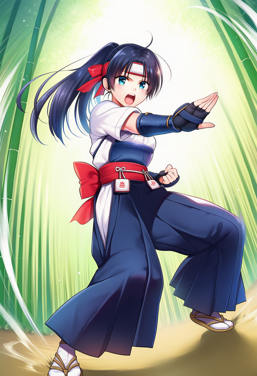 藤堂流古武術、藤堂香澄！