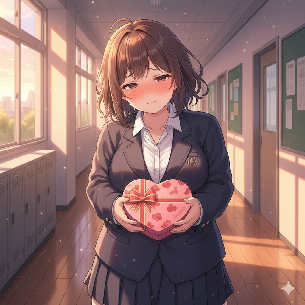も、もらってくださいっ！いや、その…すみません！！！