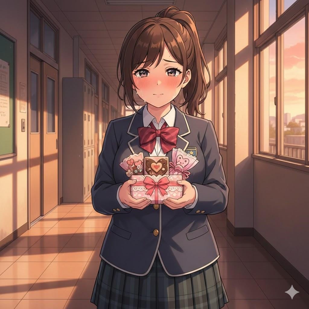 も、もらってくださいっ！いや、その…すみません！！！