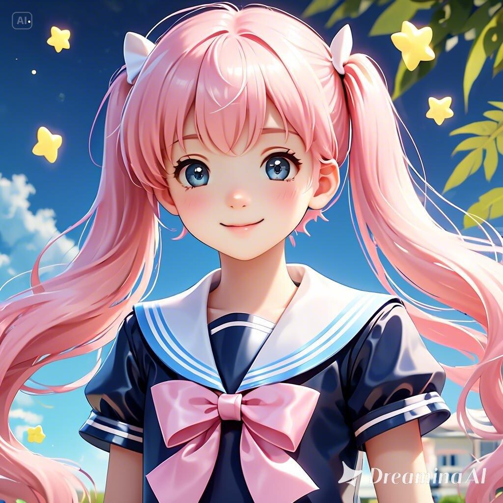 花音の夏空セーラー