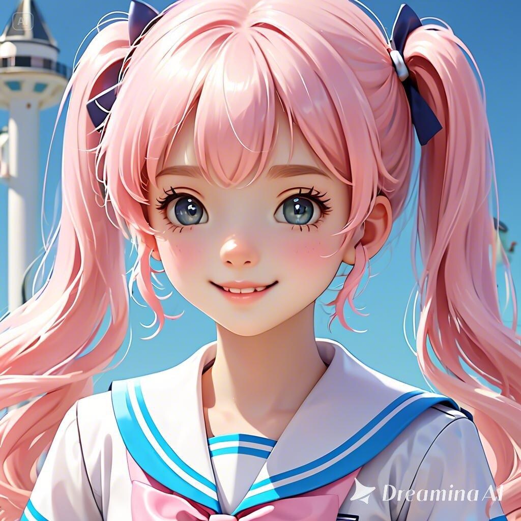 花音の夏空セーラー