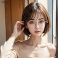 鎖骨美女 2枚目