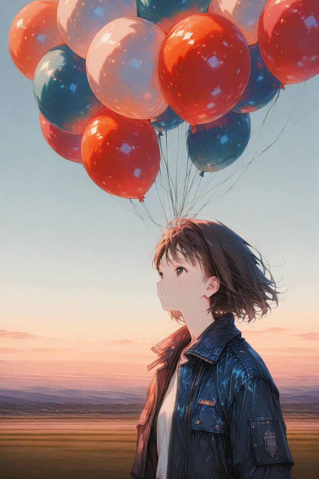 サヨナラの代わりに | の人気AIイラスト・グラビア