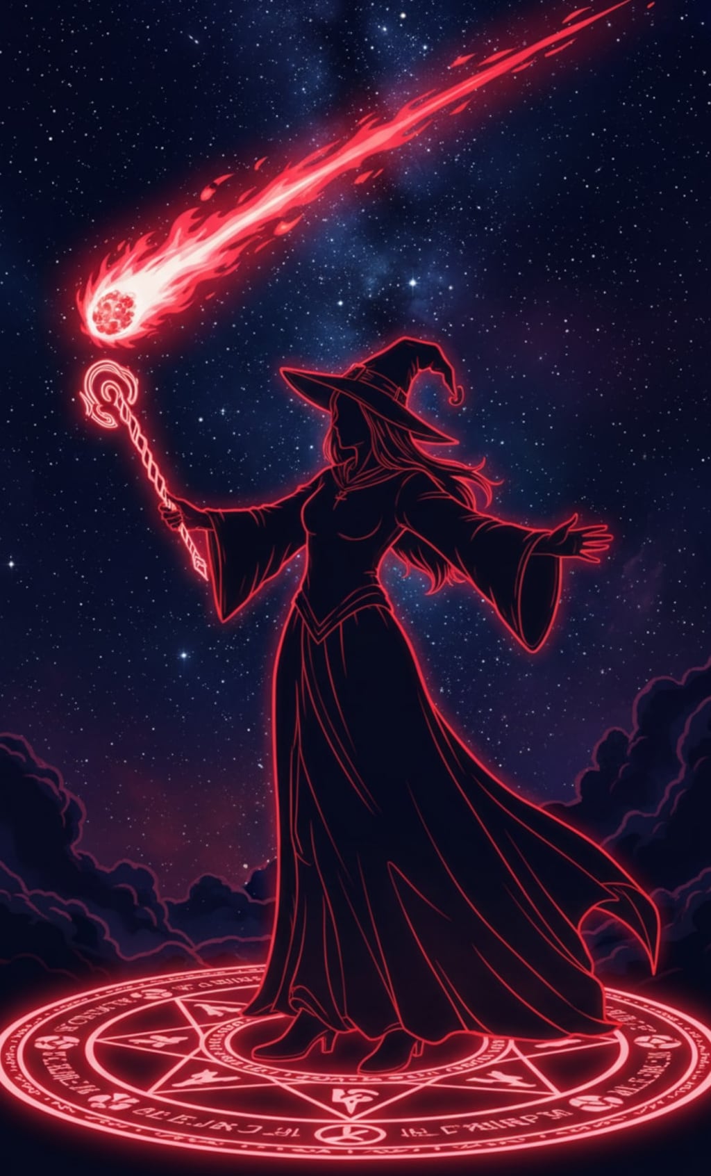 Red Witch & Meteorite