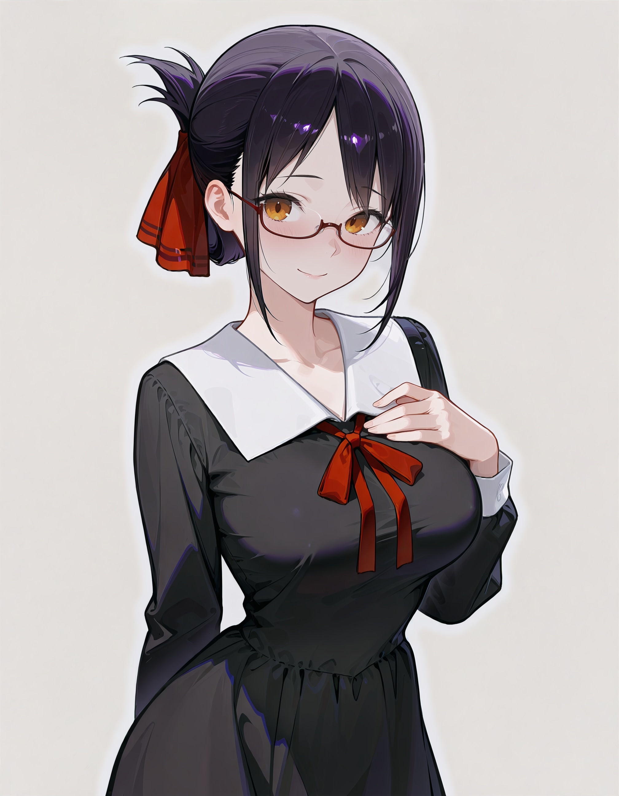 スリムなシルエットが素敵な制服だよね～ | の人気AIイラスト・グラビア