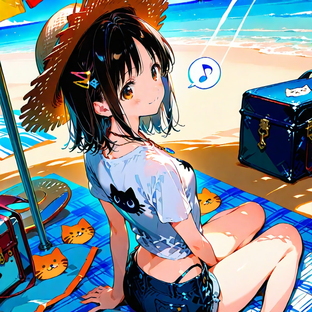 海水浴に行ってみた