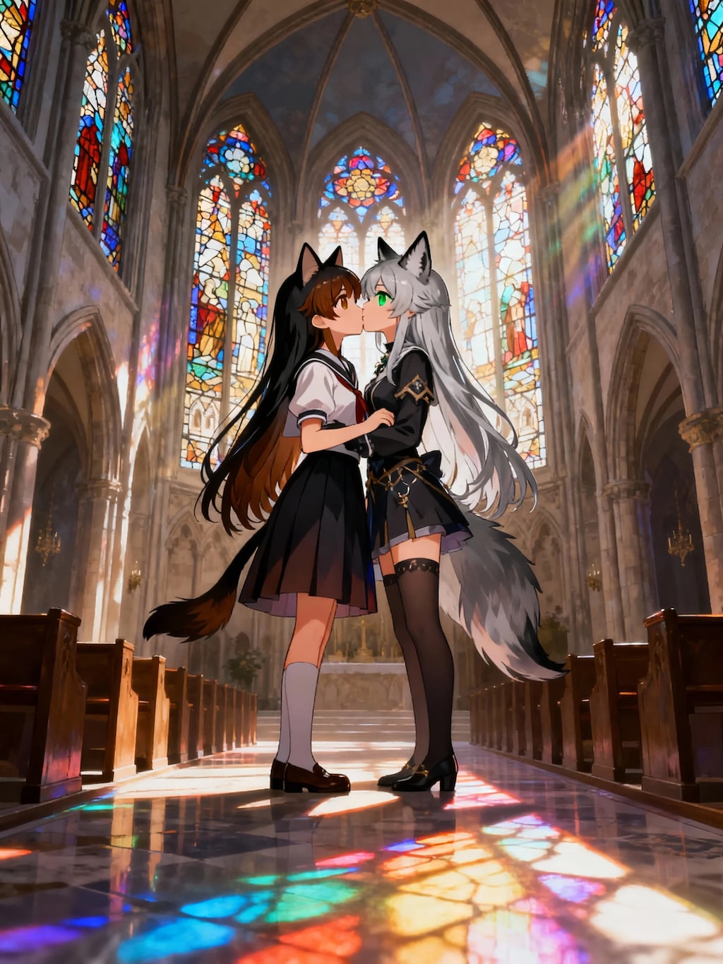 さくらちゃんとステラちゃん