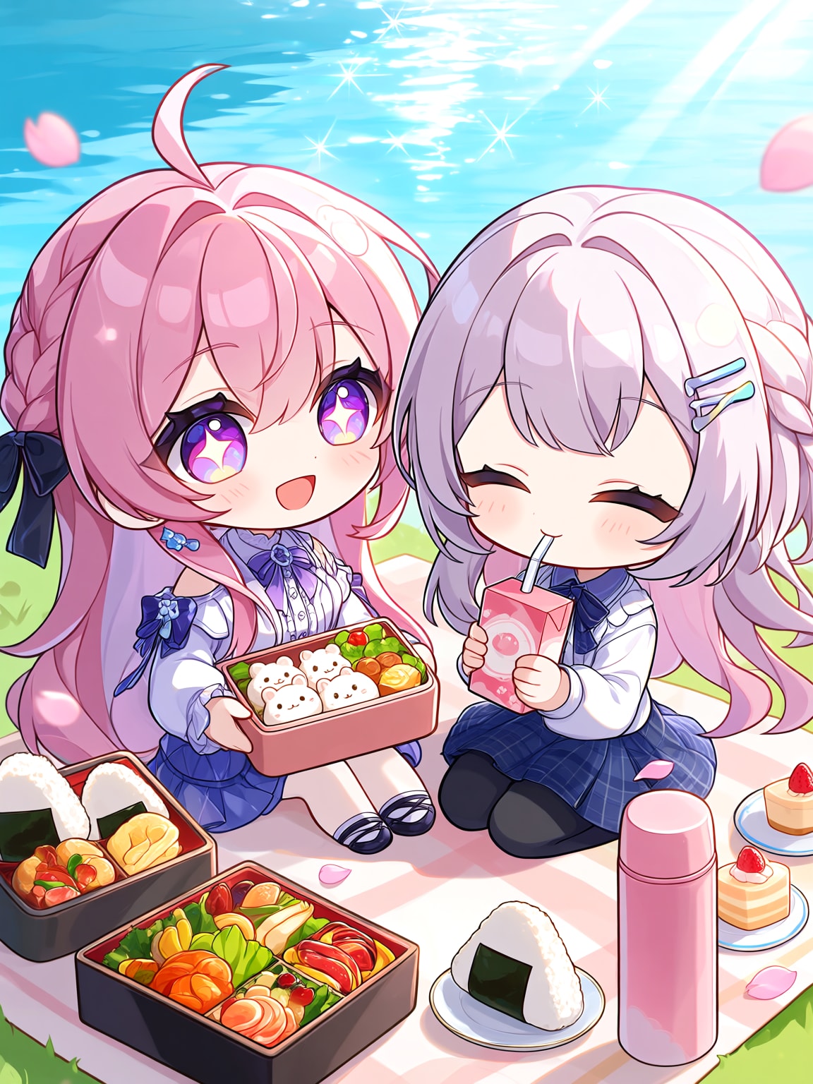 ピクニック ミニキャラ | の人気AIイラスト・グラビア