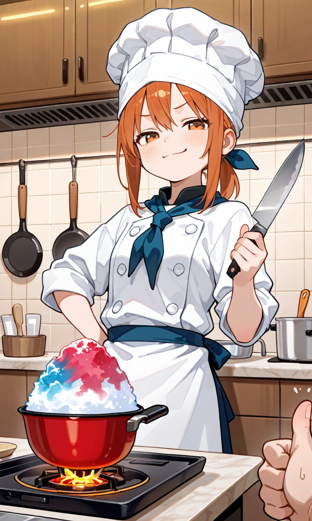 シェフご自慢のスペシャルかき氷