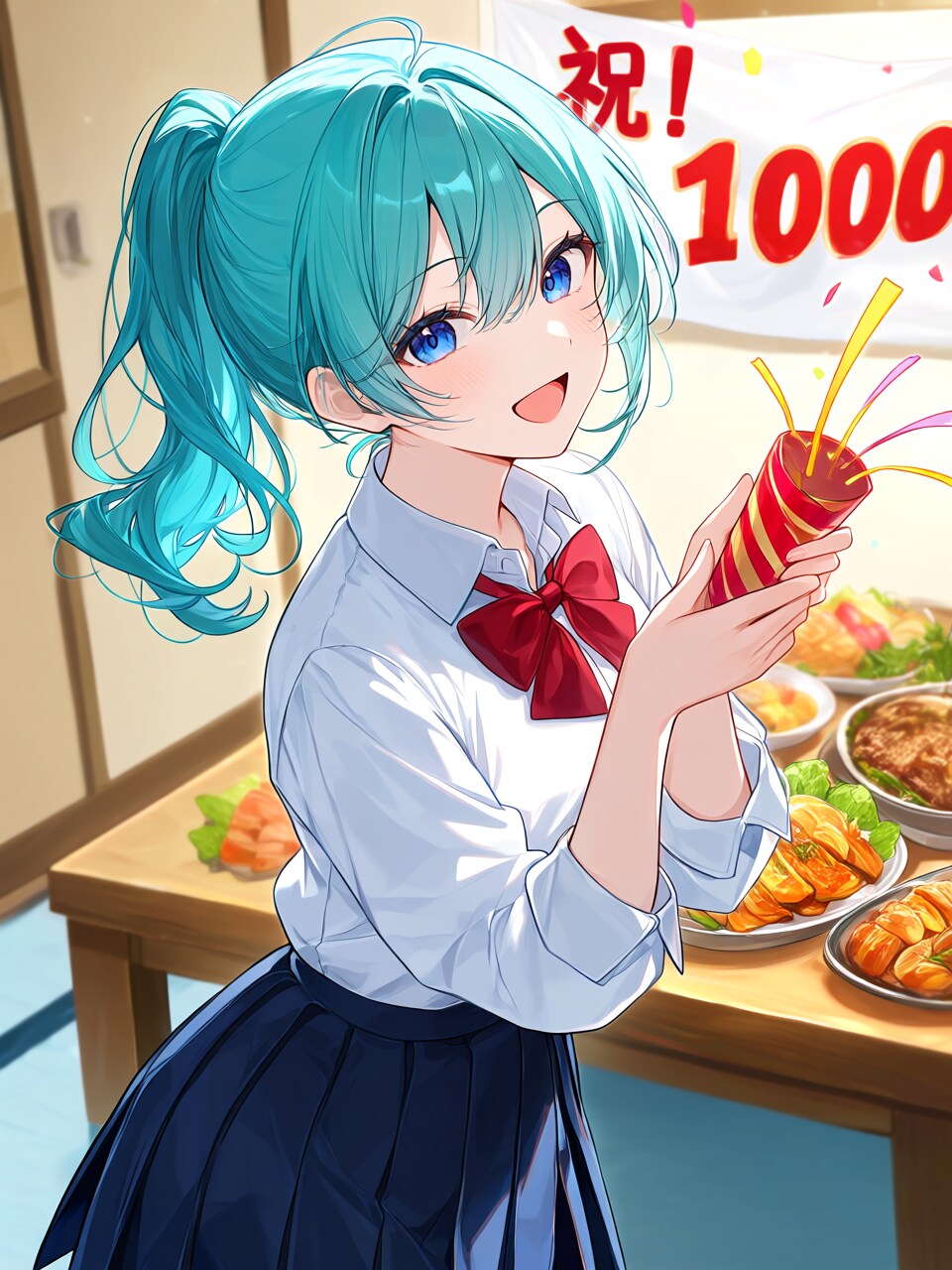 1000いいねありがとう💛 | の人気AIイラスト・グラビア