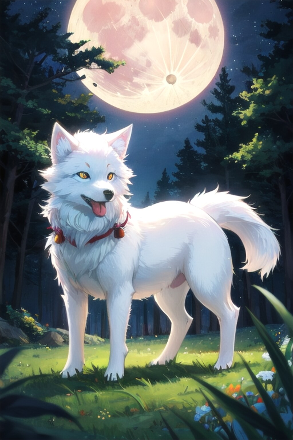 【動物】神秘の狼