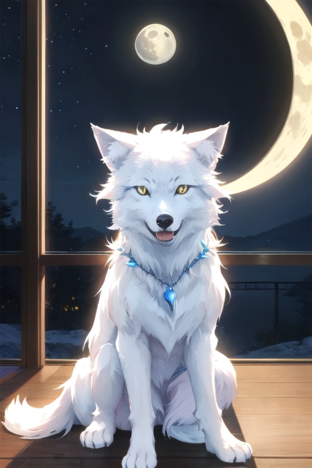 【動物】神秘の狼