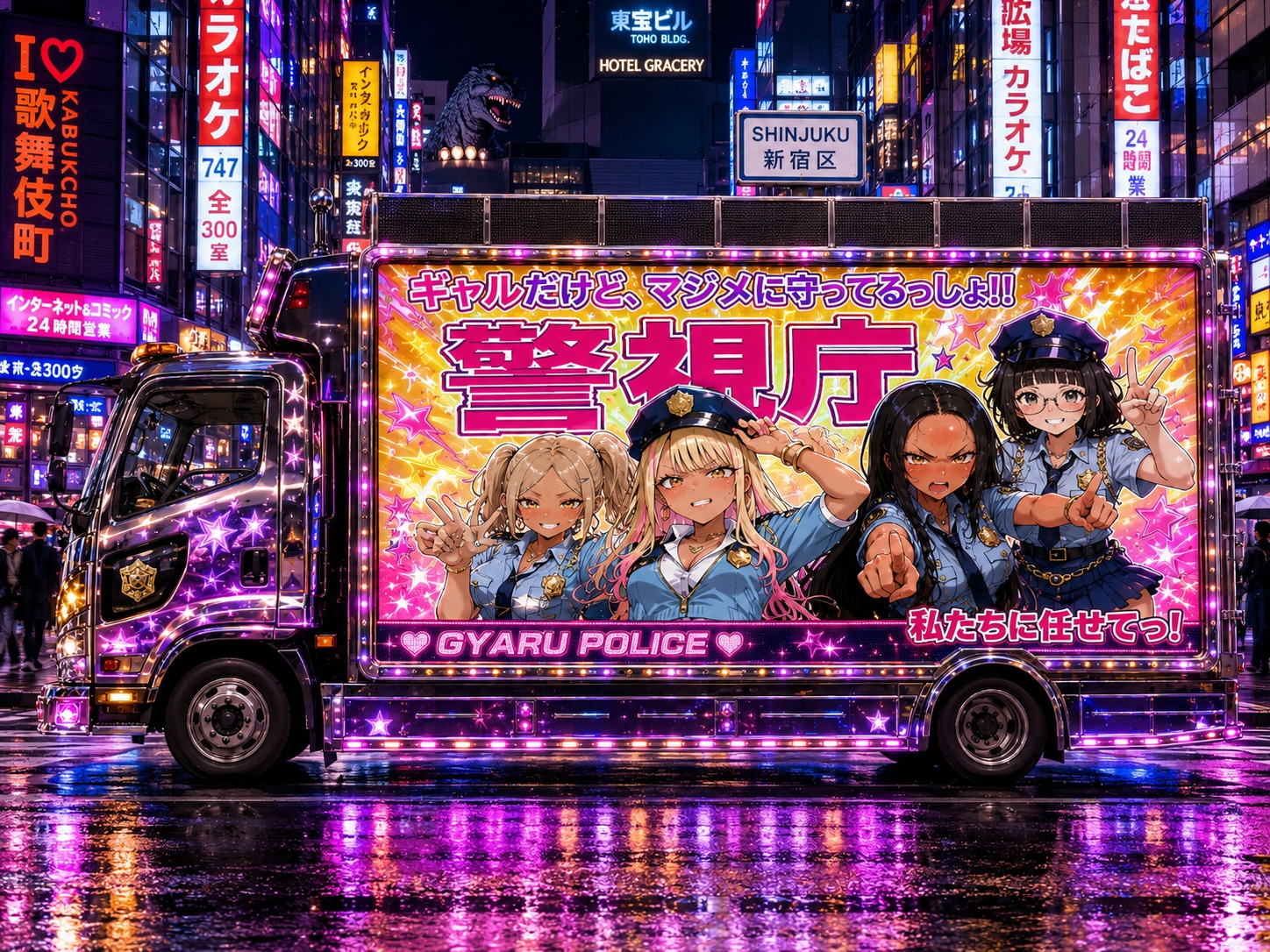 ギャルポリスをよろしく