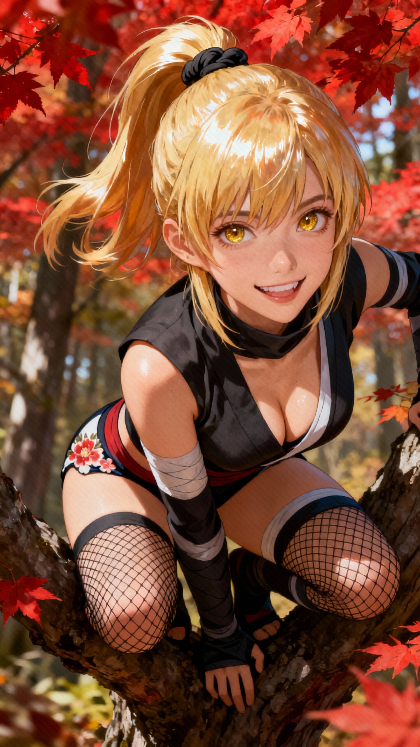 まっかな紅葉