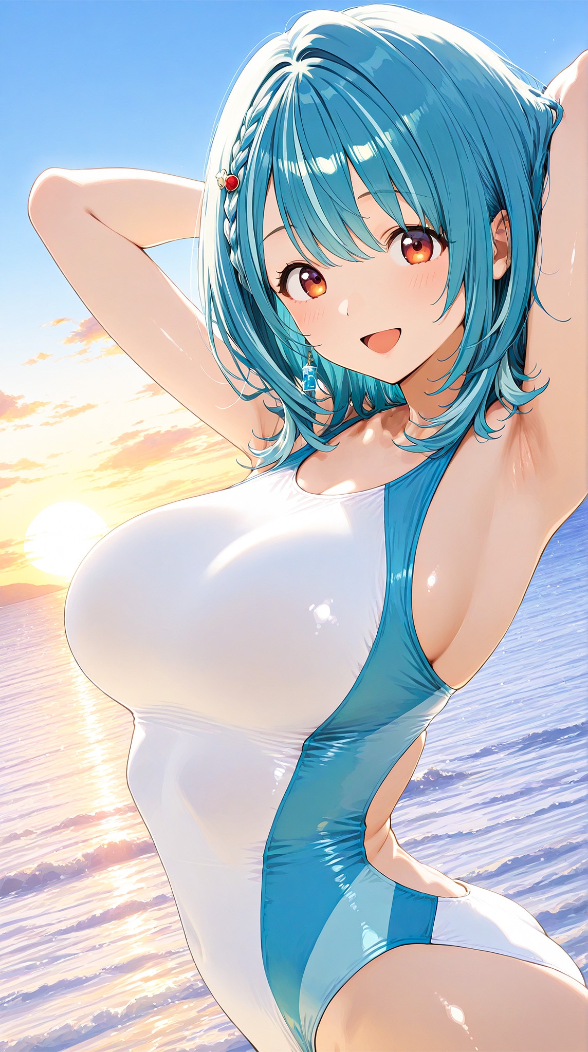 本日の競水ガール　白波らむねさん