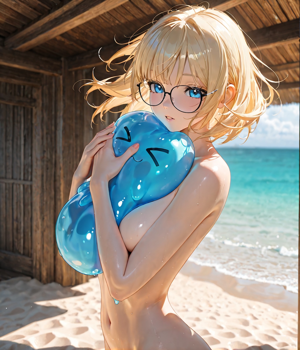 「スライム、ひんやりしてて気持ちいいんだよね」