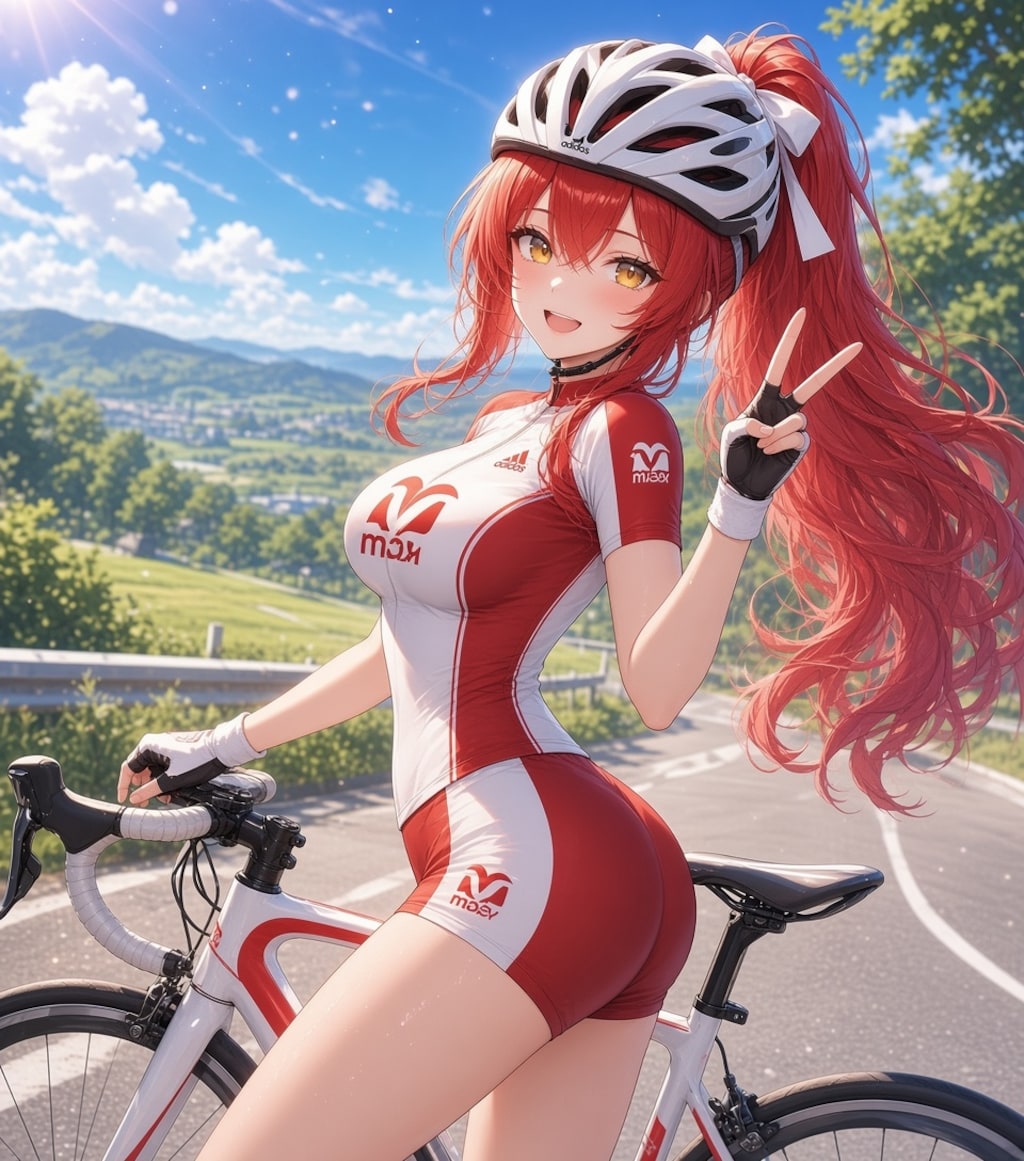 OOLONGちゃん×サイクリング