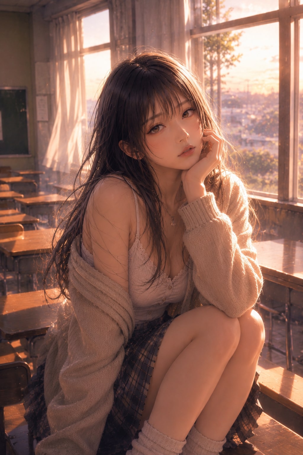 静かな放課後 ― 君を待つ、夕凪の教室。