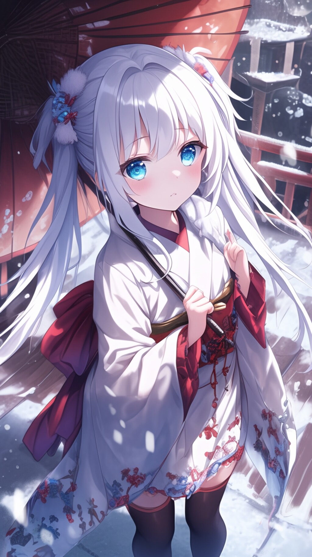 番傘雪女(雪女要素は逃げ出した。)