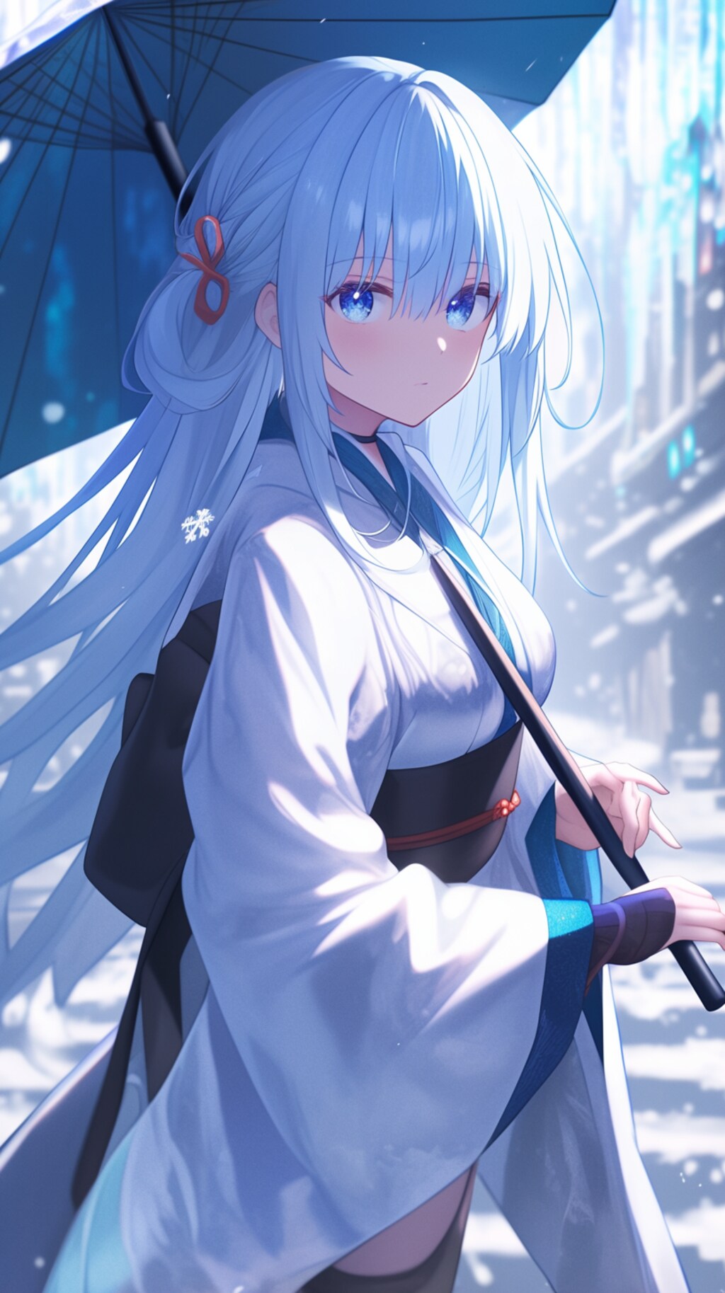 番傘雪女(雪女要素は逃げ出した。)