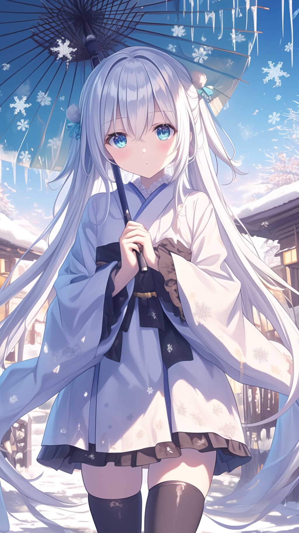 番傘雪女(雪女要素は逃げ出した。)