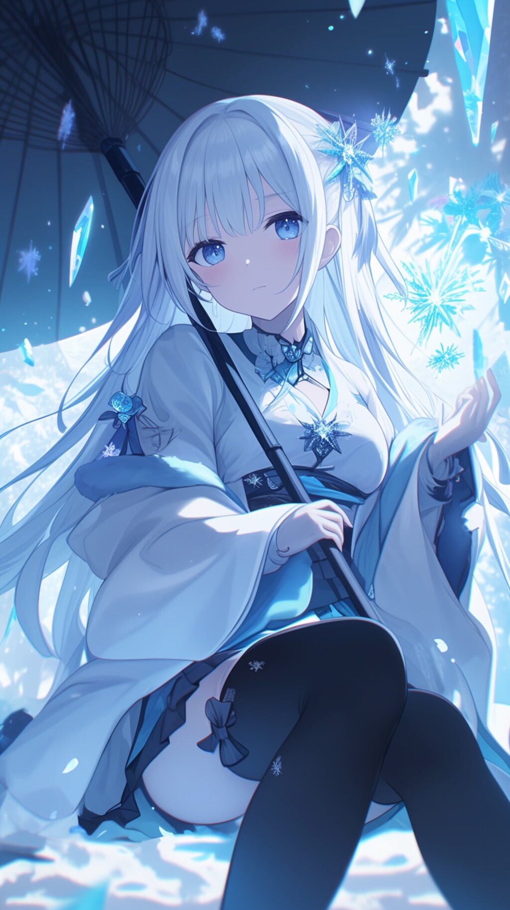 番傘雪女(雪女要素は逃げ出した。)