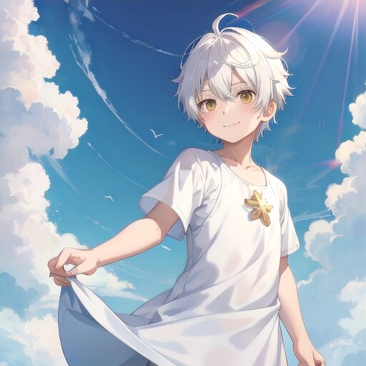 純白の君