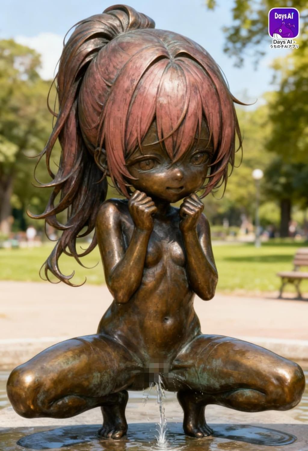 i2i 小便少女
